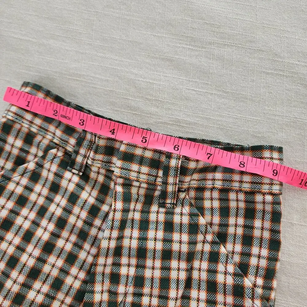 Vintage 70s Plaid Shorts 4t